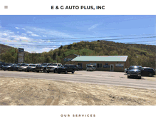 Tablet Screenshot of eandgautoplusinc.com